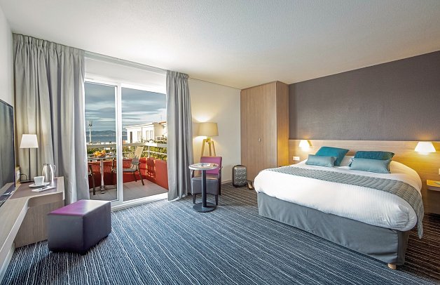 Best Western Plus Hôtel La Marina - Wohnbeispiel Juniorsuite (Zimmercodierung JB1)