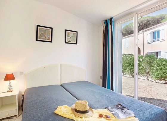 Résidence Odalys Domaine des Eucalyptus - Wohnbeispiel Appartement (Zimmercodierungen CB1 & CB2)