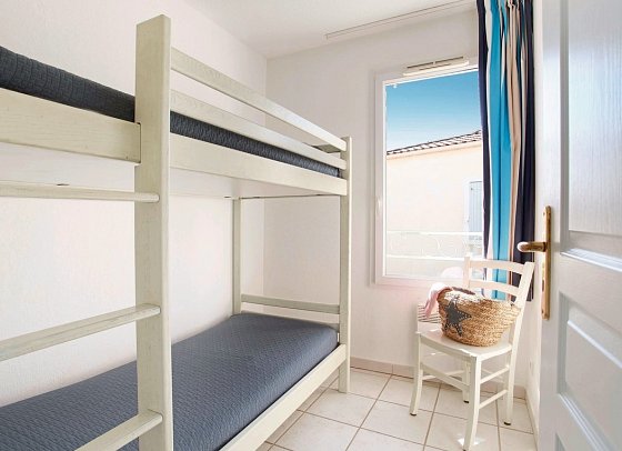 Résidence Odalys Domaine des Eucalyptus - Wohnbeispiel Appartement (Zimmercodierungen CB1 & CB2)