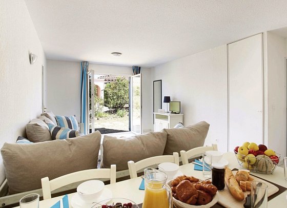 Résidence Odalys Domaine des Eucalyptus - Wohnbeispiel Appartement (Zimmercodierungen CB1 & CB2)