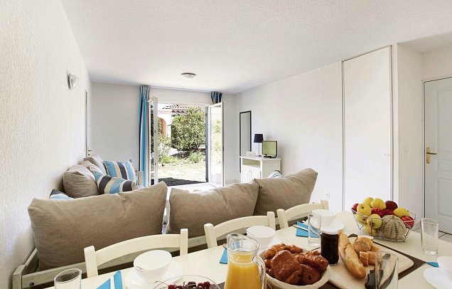 Résidence Odalys Domaine des Eucalyptus - Wohnbeispiel Appartement (Zimmercodierungen CB1 & CB2)
