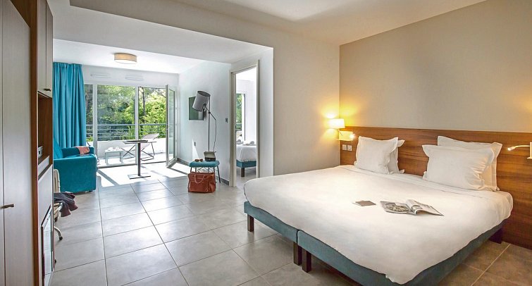 SOWELL HÔTELS La Plage - Wohnbeispiel Juniorsuite (Zimmercodierung JB1)
