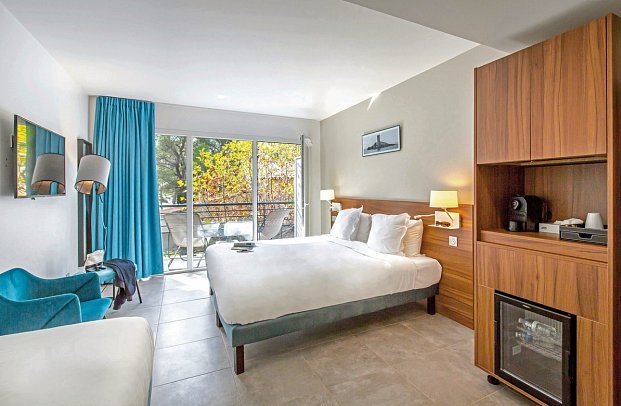 SOWELL HÔTELS La Plage - Wohnbeispiel Doppelzimmer Superior (Zimmercodierung DS1)