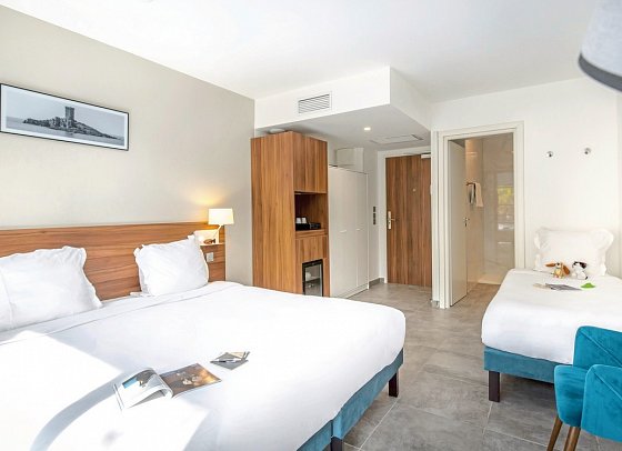 SOWELL HÔTELS La Plage - Wohnbeispiel Doppelzimmer Superior (Zimmercodierung DS1)