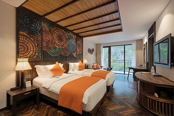 Amiana Resort Nha Trang - Wohnbeispiel Deluxe Mountain View (Zimmercodierung UD1)