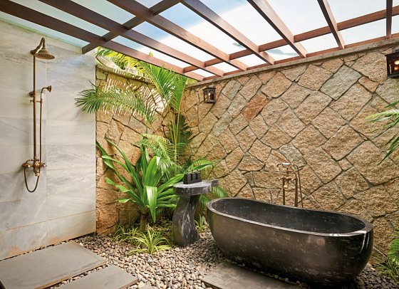 Amiana Resort Nha Trang - Bad Premier Deluxe Villa Ocean View (Zimmercodierung VMM)