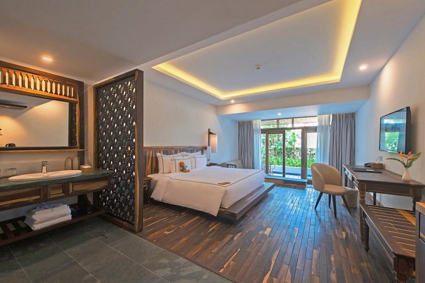 Alibu Resort - Wohnbeispiel Balcony (Zimmercodierung UG1)