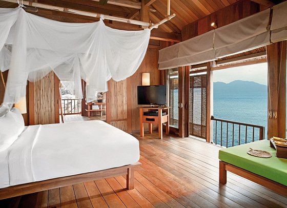 Six Senses Ninh Van Bay - Wohnbeispiel Water Pool Villa (Zimmercodierung VB5)