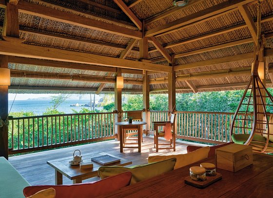 Six Senses Ninh Van Bay - Wohnbeispiel Beachfront Pool Villa (Zimmercodierungen VBO & VIM)