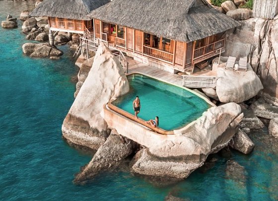 Six Senses Ninh Van Bay - Wohnbeispiel Water Pool Villa (Zimmercodierung VB5)