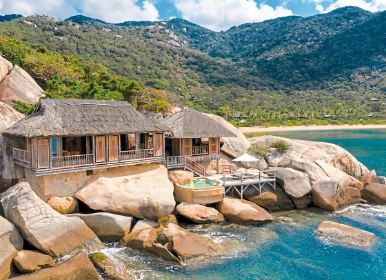 Six Senses Ninh Van Bay - Wohnbeispiel Rock Pool Villa (Zimmercodierung VB3)