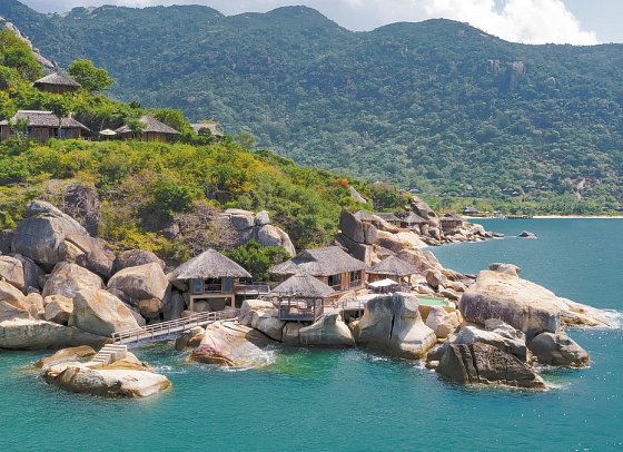 Six Senses Ninh Van Bay - Wohnbeispiel The Rock Retreat 3 Bedroom (Zimmercodierung V3O)