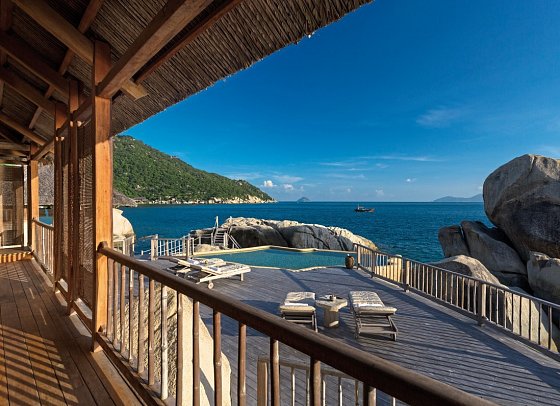 Six Senses Ninh Van Bay - Wohnbeispiel The Rock Retreat 3 Bedroom (Zimmercodierung V3O)