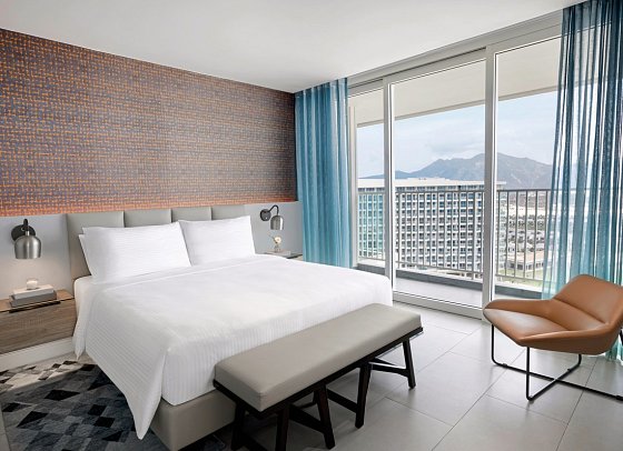 Alma Resort Cam Ranh - Wohnbeispiel 1 BR Suite with Terrace Ocean View (Zimmercodierungen W1M & W2M)