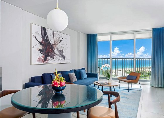 Alma Resort Cam Ranh - Wohnbeispiel 1 BR Suite with Terrace Ocean View (Zimmercodierungen W1M & W2M)