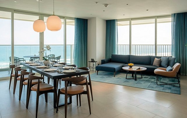 Alma Resort Cam Ranh - Wohnbeispiel 2 BR Suite with Terrace Panoramic Ocean View (Zimmercodierung W2M)