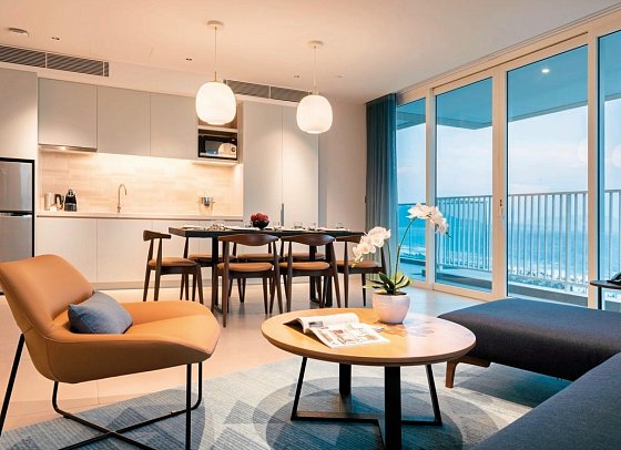 Alma Resort Cam Ranh - Wohnbeispiel 2 BR Suite with Terrace Panoramic Ocean View (Zimmercodierung W2M)