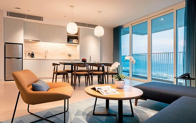 Alma Resort Cam Ranh - Wohnbeispiel 2 BR Suite with Terrace Panoramic Ocean View (Zimmercodierung W2M)