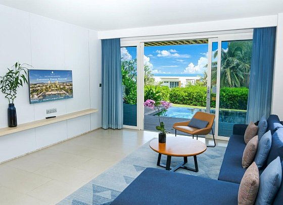 Alma Resort Cam Ranh - Wohnbeispiel Villa with private Pool (Zimmercodierungen V2R, V3R & VBR)