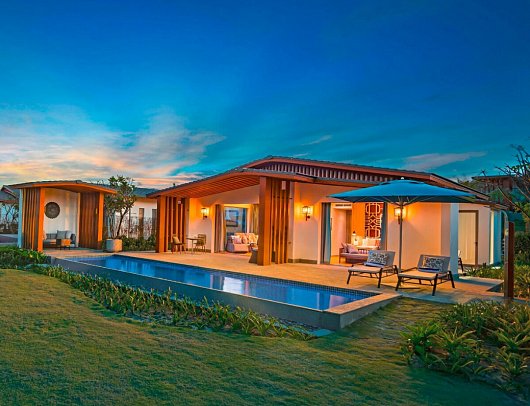 Radisson Blu Resort Cam Ranh - Wohnbeispiel 1 BR Pool Villa Ocean View (Zimmercodierung VB5)