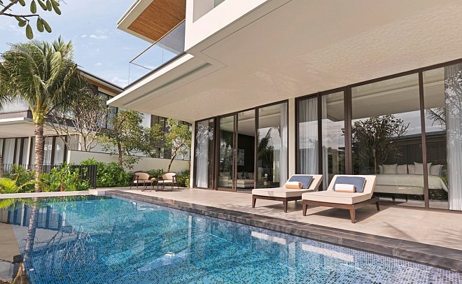 Villa Le Corail Gran Meliá - Wohnbeispiel Lush Villa 1 Bedroom (Zimmercodierungen VDR & VD2)