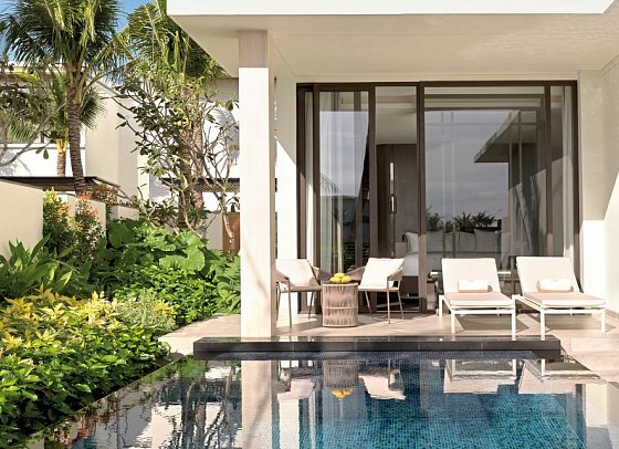 Villa Le Corail Gran Meliá - Wohnbeispiel Pool Pavilion (Zimmercodierung UBR)