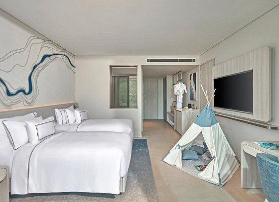 Meliá Aurea Nha Trang - Wohnbeispiel Deluxe Connection (Zimmercodierungen UD2 & UD1)