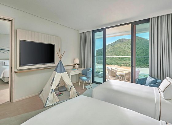 Meliá Aurea Nha Trang - Wohnbeispiel Deluxe Connection (Zimmercodierungen UD2 & UD1)