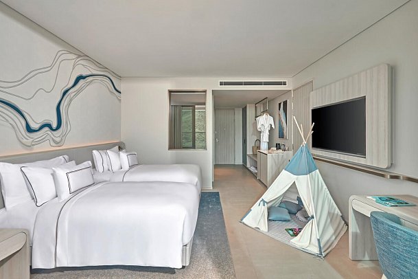 Meliá Aurea Nha Trang - Wohnbeispiel Deluxe Connection (Zimmercodierungen UD2 & UD1)