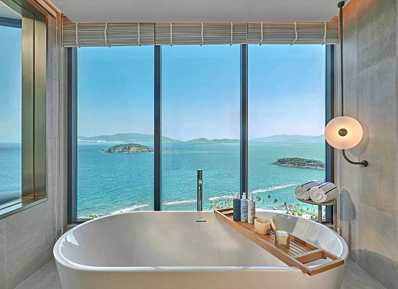 Meliá Aurea Nha Trang - Badbeispiel The Level Grand Suite Panoramic Ocean View (Zimmercodierung WBM)