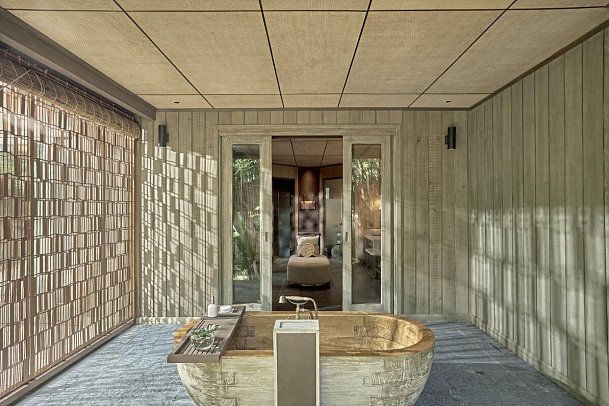 An Lam Retreats Ninh Van Bay - Badbeispiel Jungle Rock Villa (Zimmercodierung VB1)