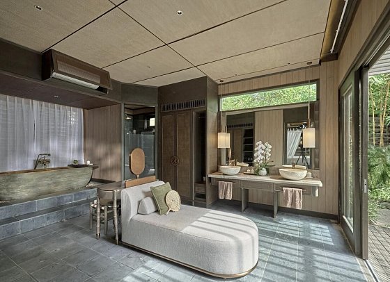 An Lam Retreats Ninh Van Bay - Badbeispiel Ocean View Pool Villa (Zimmercodierung VB5)