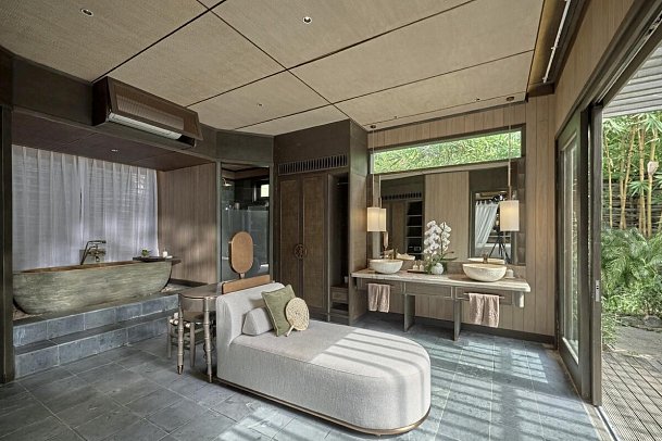 An Lam Retreats Ninh Van Bay - Badbeispiel Ocean View Pool Villa (Zimmercodierung VB5)