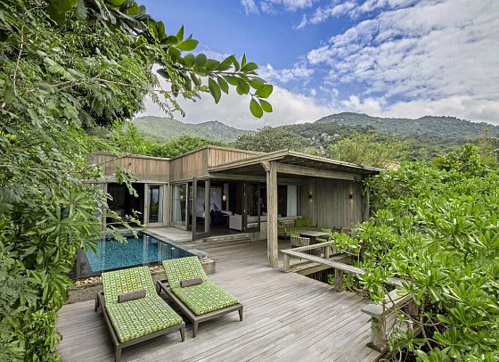 An Lam Retreats Ninh Van Bay - Wohnbeispiel Beachfront Pool Villa (Zimmercodierung VBO)