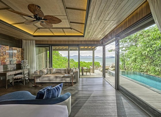 An Lam Retreats Ninh Van Bay - Wohnbeispiel Beachfront Pool Villa (Zimmercodierung VBO)