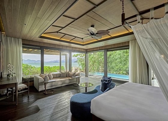 An Lam Retreats Ninh Van Bay - Wohnbeispiel Beachfront Pool Villa (Zimmercodierung VBO)