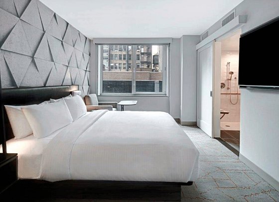 SpringHill Suites New York Midtown Manhattan/Park Avenue - Wohnbeispiel Studio One King (Zimmercodierung UG2)