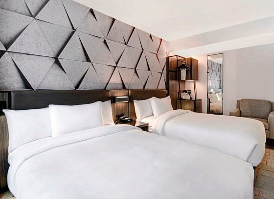 SpringHill Suites New York Midtown Manhattan/Park Avenue - Wohnbeispiel Studio Two Double beds (Zimmercodierung UG3)