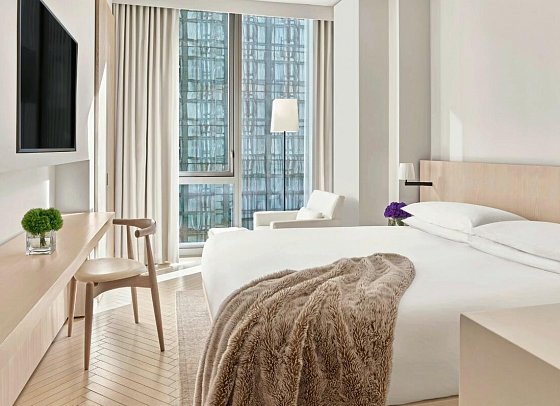 The Times Square EDITION - Wohnbeispiel Deluxe City View Room 1 King Bed (Zimmercodierung UD1)