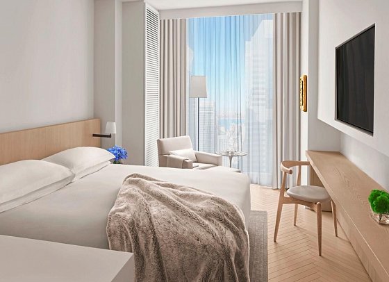 The Times Square EDITION - Wohnbeispiel Superior Times Square View Guestroom (Zimmercodierung US1)