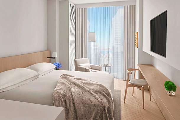 The Times Square EDITION - Wohnbeispiel Superior Times Square View Guestroom (Zimmercodierung US1)