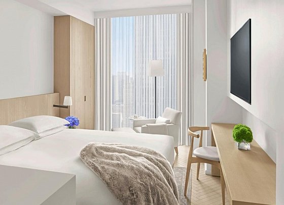 The Times Square EDITION - Wohnbeispiel Guest Room 1 Queen Bed (Zimmercodierung DB1)