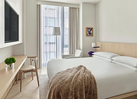 The Times Square EDITION - Wohnbeispiel Deluxe Guestroom 2 Doubles (Zimmercodierung UD4)
