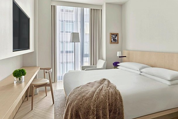 The Times Square EDITION - Wohnbeispiel Deluxe Guestroom 2 Doubles (Zimmercodierung UD4)