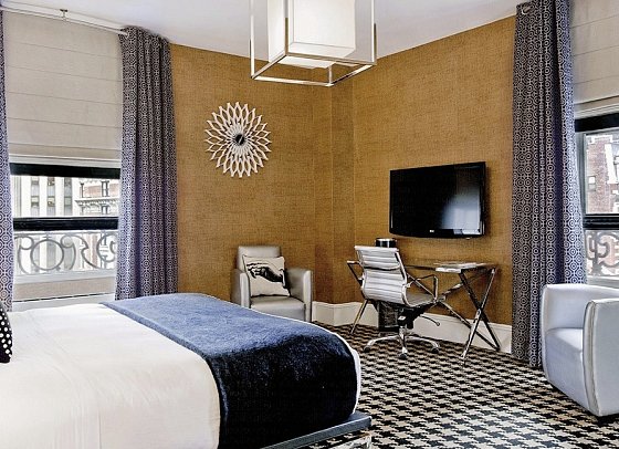 Ameritania at Times Square - Wohnbeispiel Deluxe 1 King Bed (Zimmercodierung UD2)