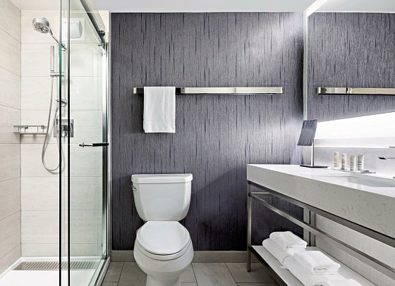 New York Marriott Marquis - Wohnbeispiel Deluxe Room Double Double (Zimmercodierung UD5)