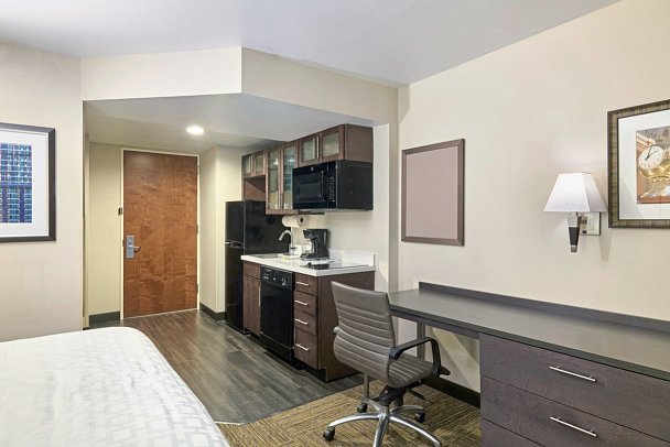 Candlewood Suites New York City – Times Square - Wohnbeispiel Studio Suite One bed (Zimmercodierung UG2)