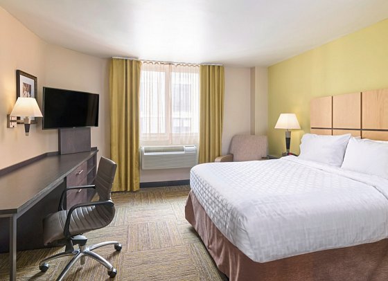 Candlewood Suites New York City – Times Square - Wohnbeispiel Studio Suite One bed (Zimmercodierung UG2)