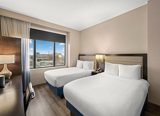 Comfort Inn Prospect Park-Brooklyn - Wohnbeispiel Standard Two Double beds (Zimmercodierung UG4)