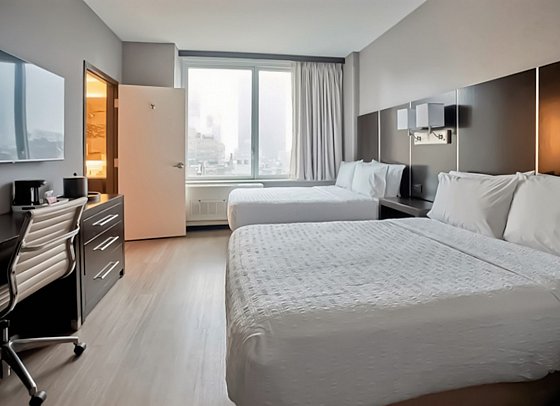 Hampton Inn Times Square South - Wohnbeispiel Standard Double/Double (Zimmercodierung UG3)